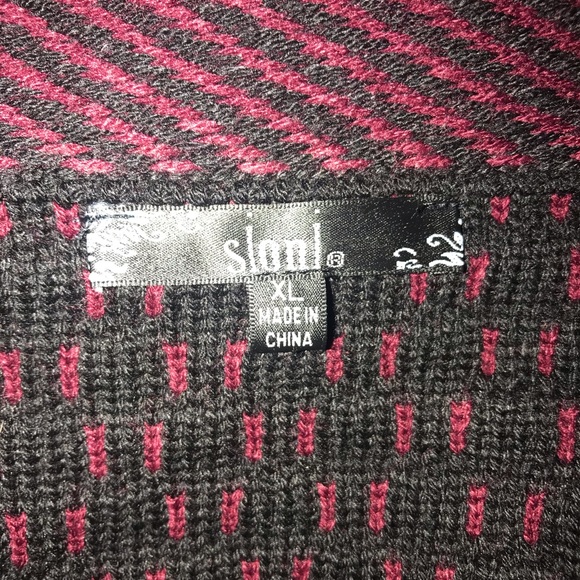 Sloni Red and black cardigan - Picture 6 of 8